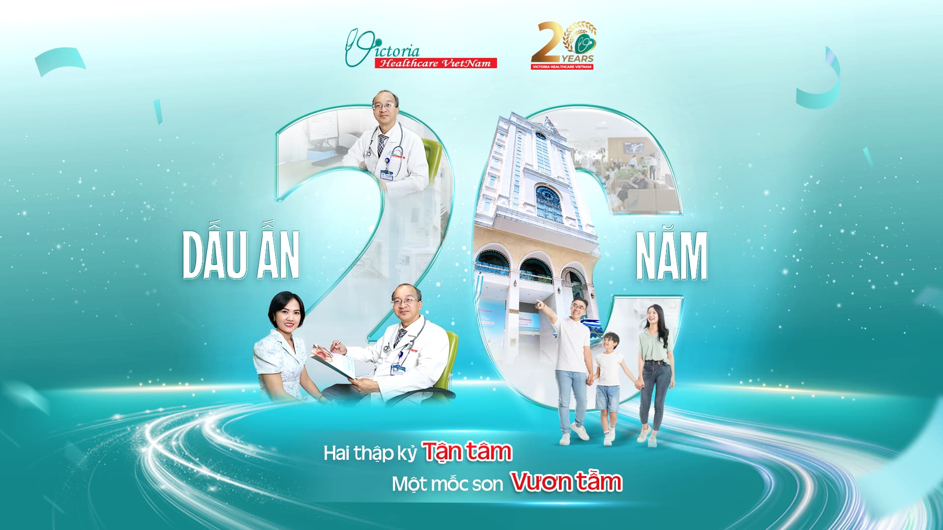 DẤU ẤN 20 NĂM: 2 THẬP KỶ TẬN TÂM 1 MỐC SON VƯƠN TẦM