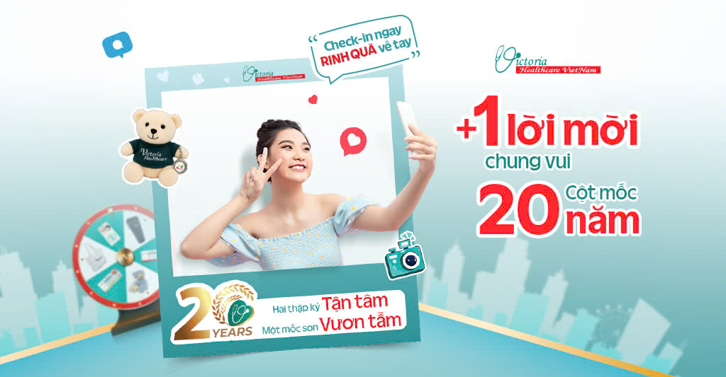 HOẠT ĐỘNG MỪNG 20 NĂM CHECK-IN RINH QUÀ XINH