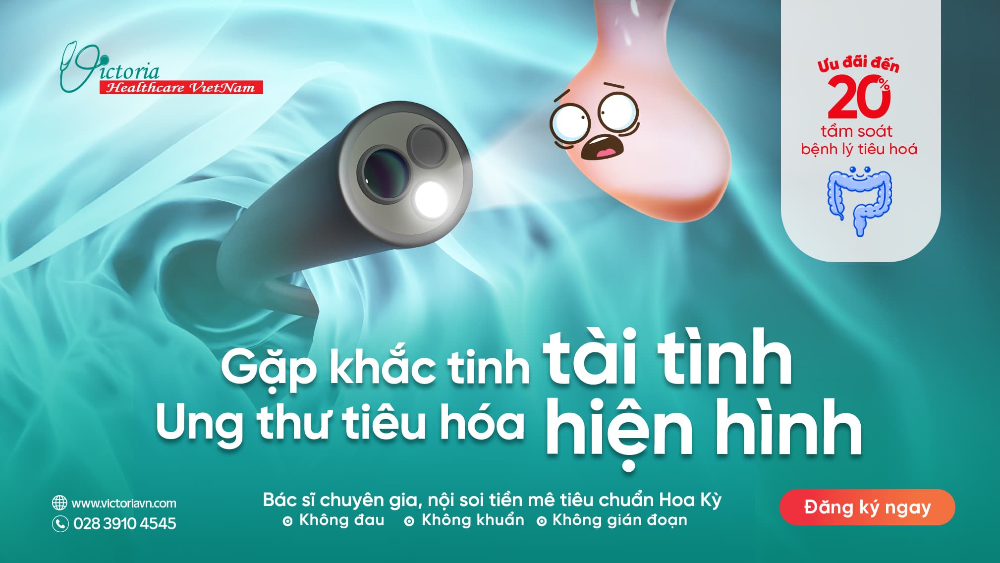 GẶP KHẮC TINH TÀI TÌNH UNG THƯ TIÊU HÓA HIỆN HÌNH