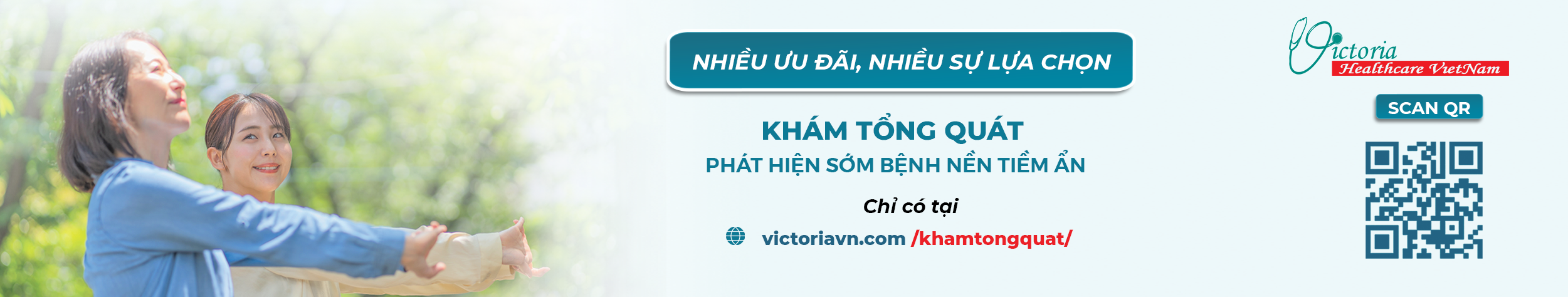 Slide nhiều ưu đãi, nhiều lựa chọn