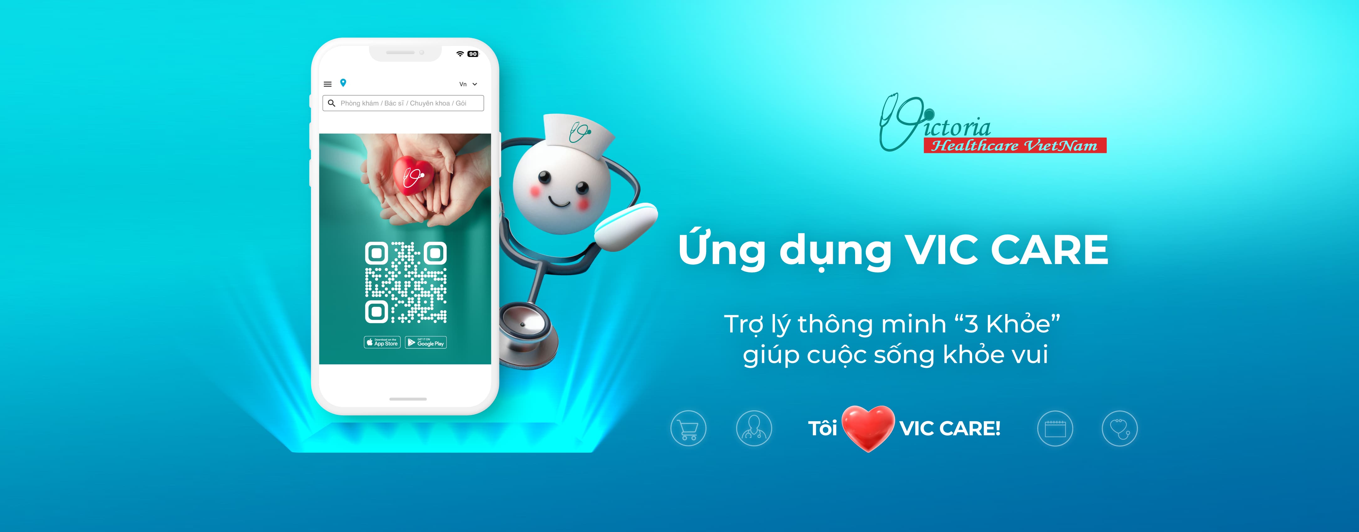 “NGƯỜI ẤY” LỘ DIỆN: ỨNG DỤNG VIC CARE CHÍNH THỨC RA MẮT