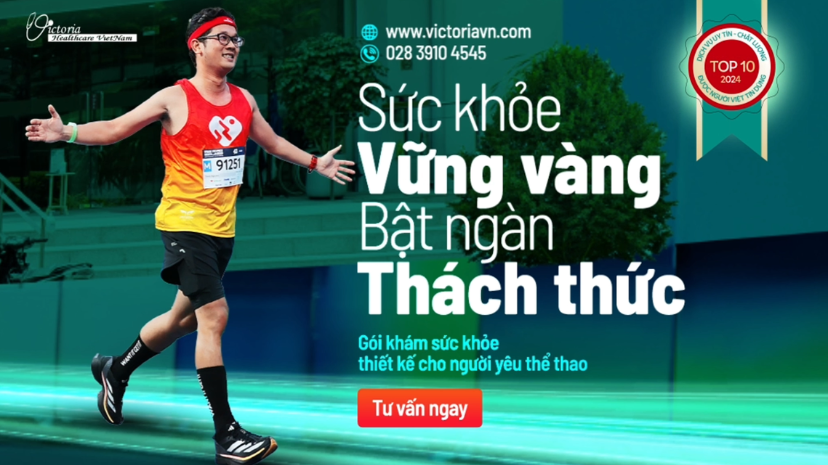GÓI KHÁM SỨC KHỎE THIẾT KẾ CHO NGƯỜI YÊU THỂ THAO