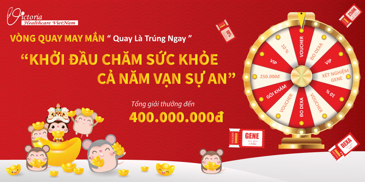 VÒNG QUAY MAY MẮN - CHƯƠNG TRÌNH PHÁT LỘC ĐẦU XUÂN