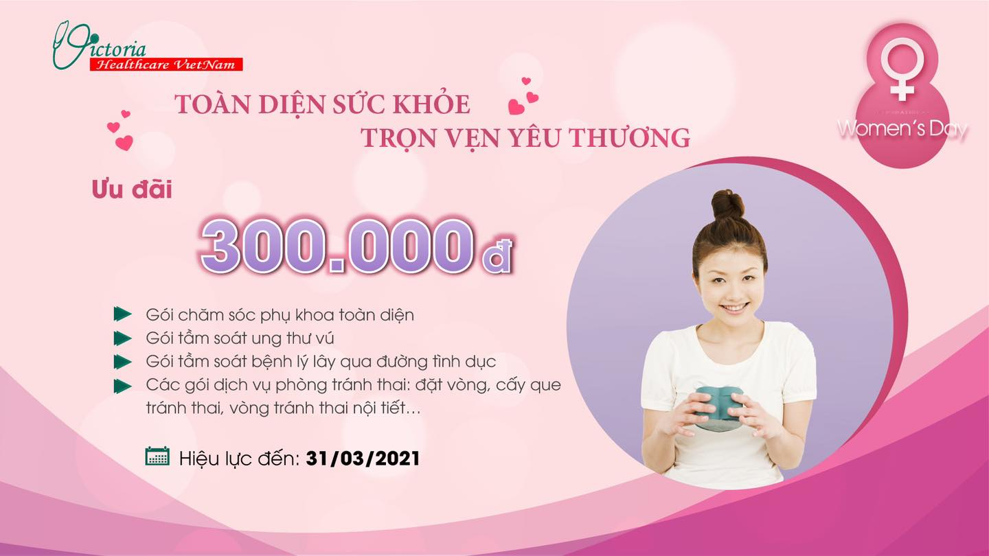 QUÀ TẶNG 300.000Đ CHO CÁC CHỊ EM