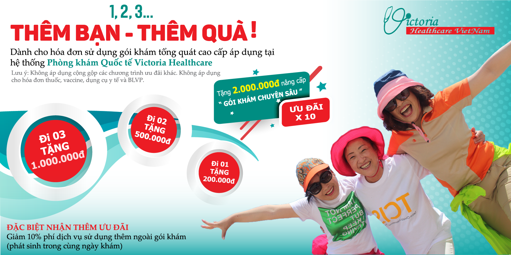 1, 2, 3: THÊM BẠN - THÊM QUÀ!