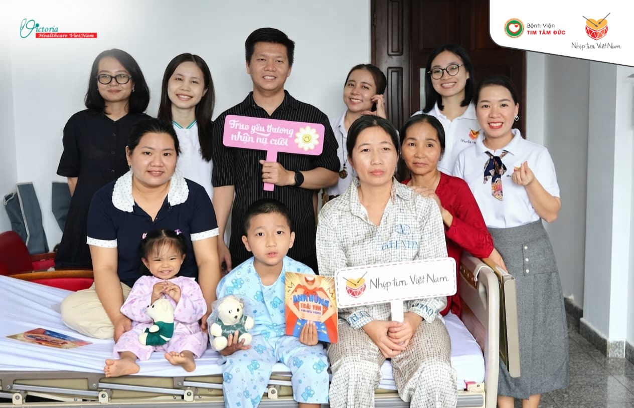 MỘT CUỘC HẸN VỚI 2 CHIẾN BINH NHỎ ĐẶC BIỆT TẠI BỆNH VIỆN TIM TÂM ĐỨC 