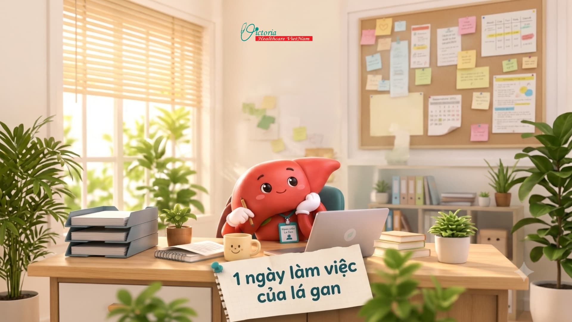 MỘT NGÀY LÀM VIỆC CỦA LÁ GAN