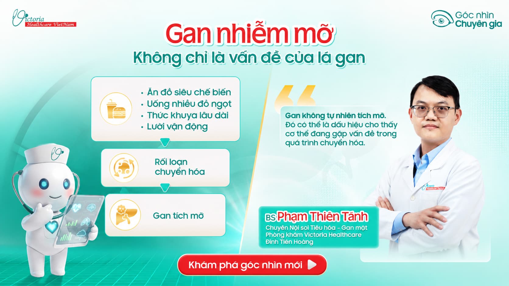 Gan nhiễm mỡ không còn là chuyện của người uống rượu - Đã đến lúc hiểu đúng về MASLD