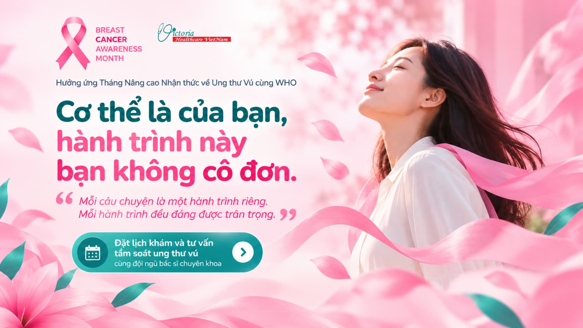 CƠ THỂ LÀ CỦA BẠN, HÀNH TRÌNH NÀY BẠN KHÔNG CÔ ĐƠN