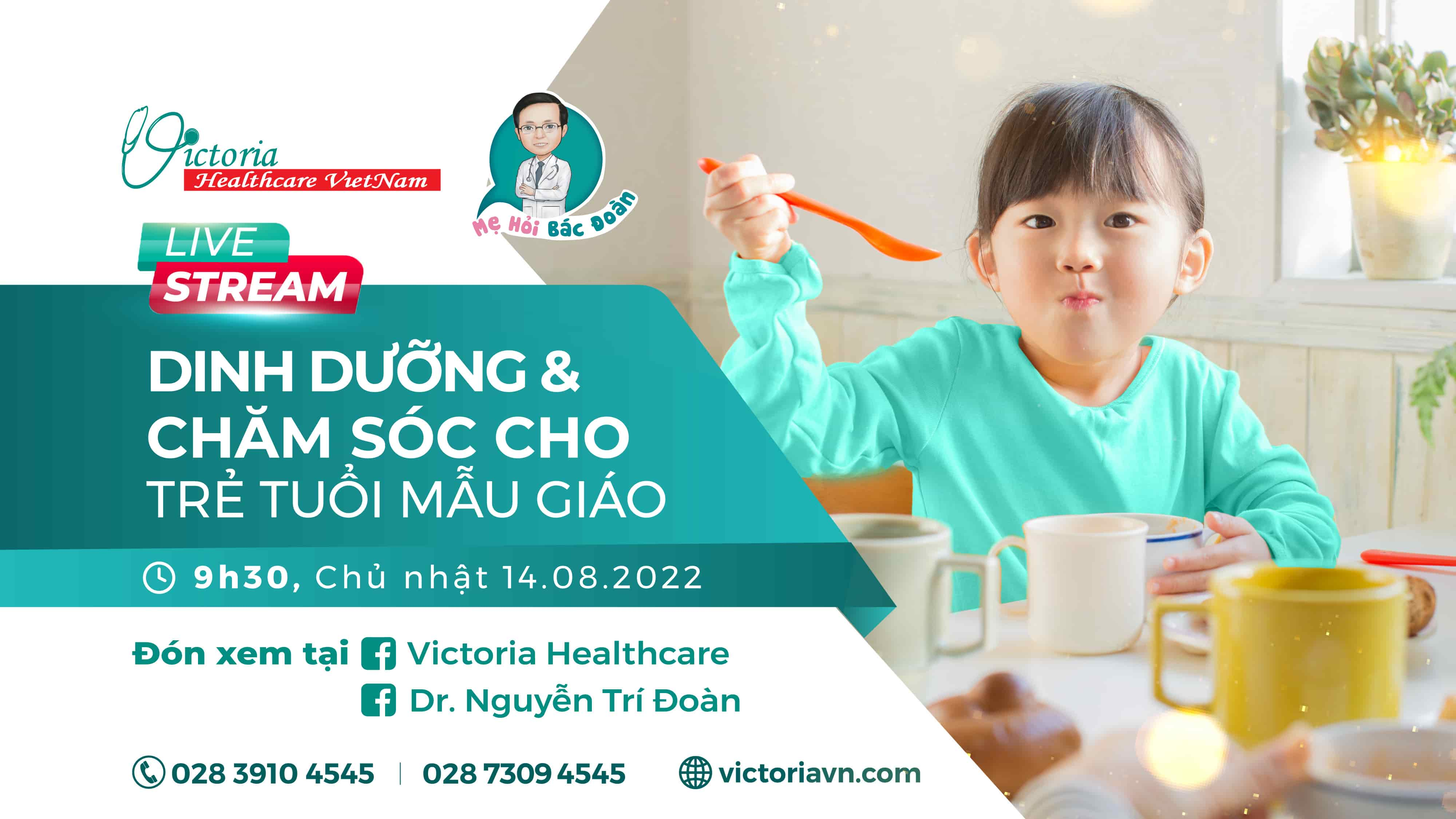 Talkshow: DINH DƯỠNG VÀ CHĂM SÓC CHO TRẺ TUỔI MẪU GIÁO