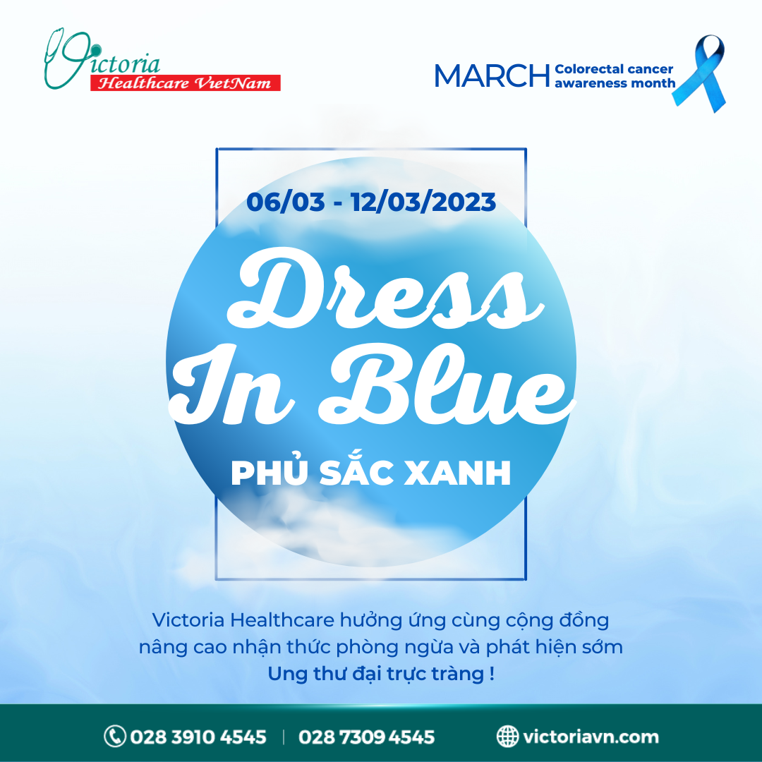 TUẦN LỄ “DRESS IN BLUE - PHỦ SẮC XANH” 06/03 - 12/03/2023