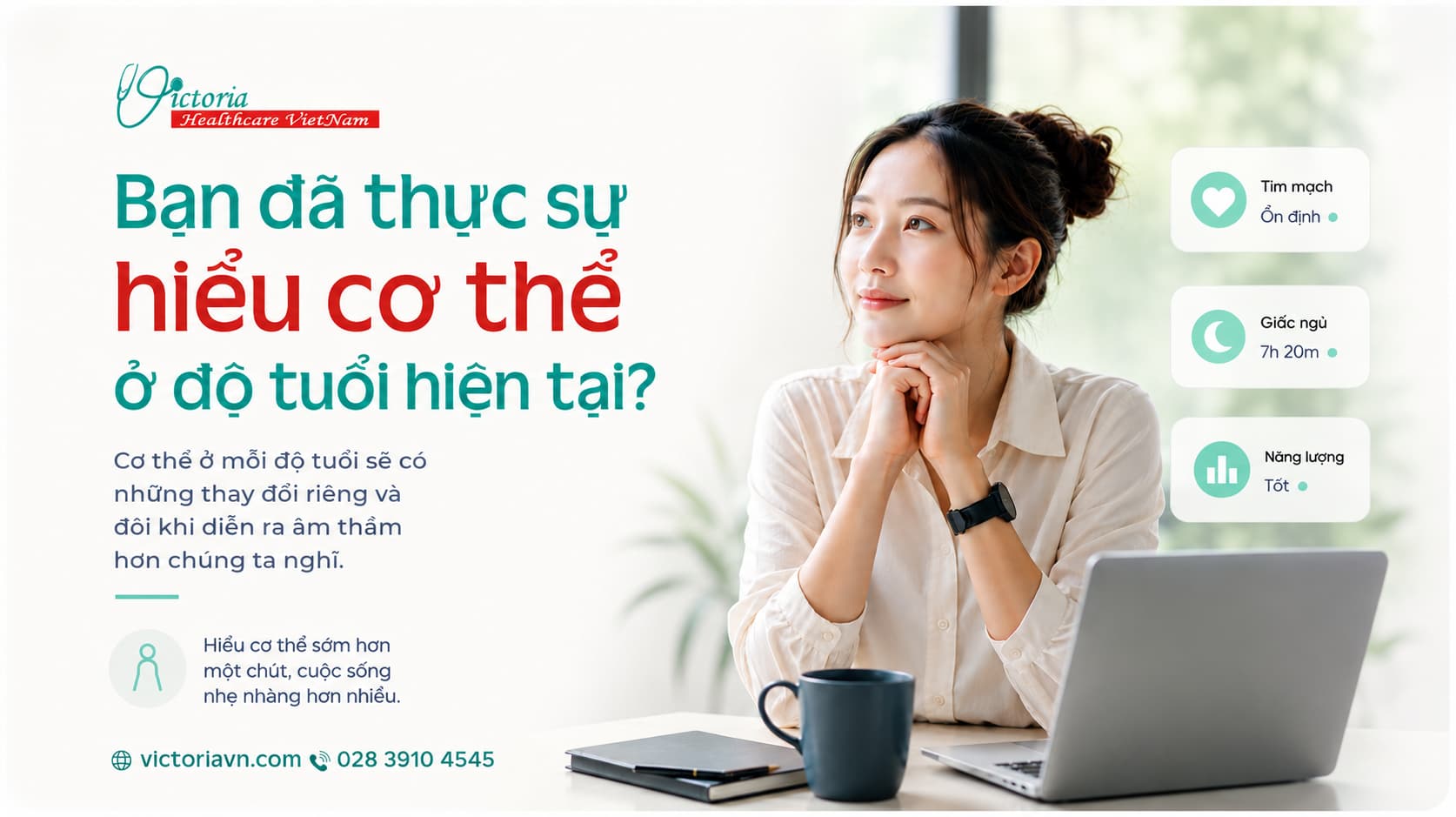 BẠN ĐÃ THỰC SỰ HIỂU CƠ THỂ MÌNH Ở ĐỘ TUỔI HIỆN TẠI ?