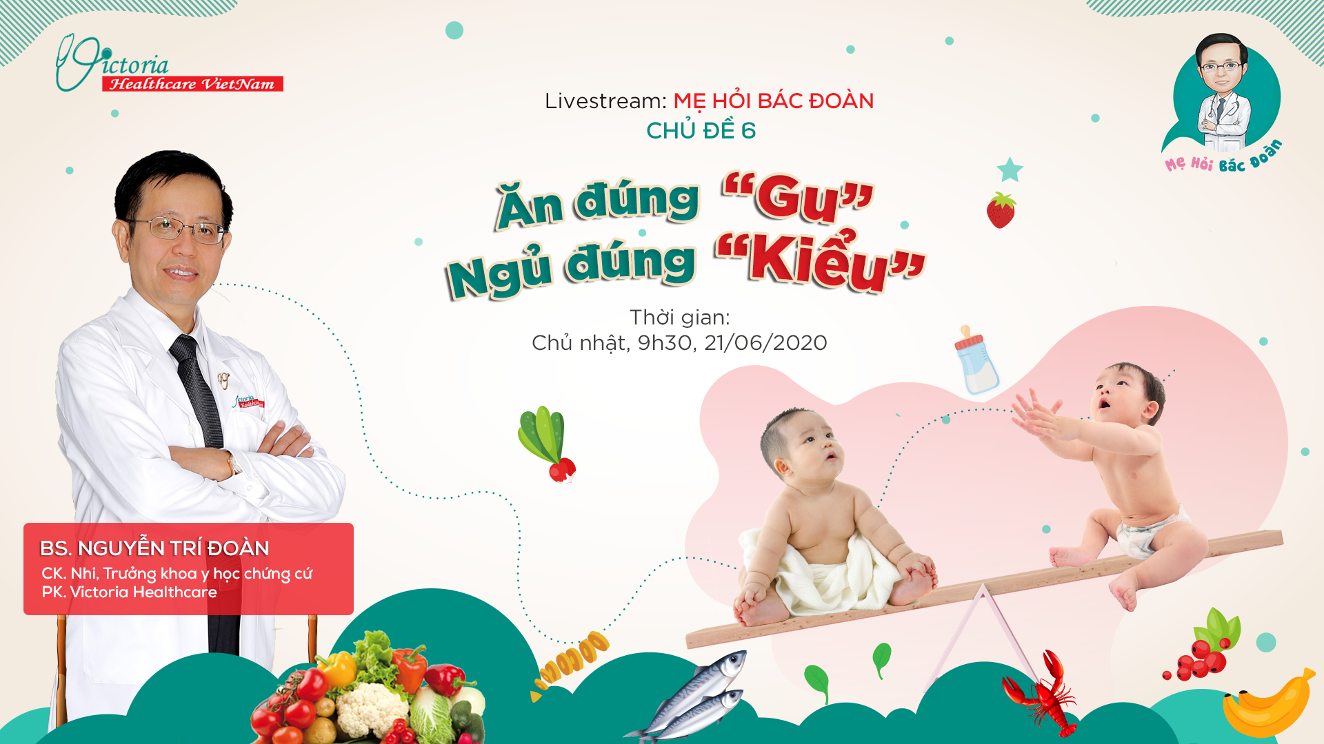 Livestream: ĂN ĐÚNG GU - NGỦ ĐÚNG KIỂU