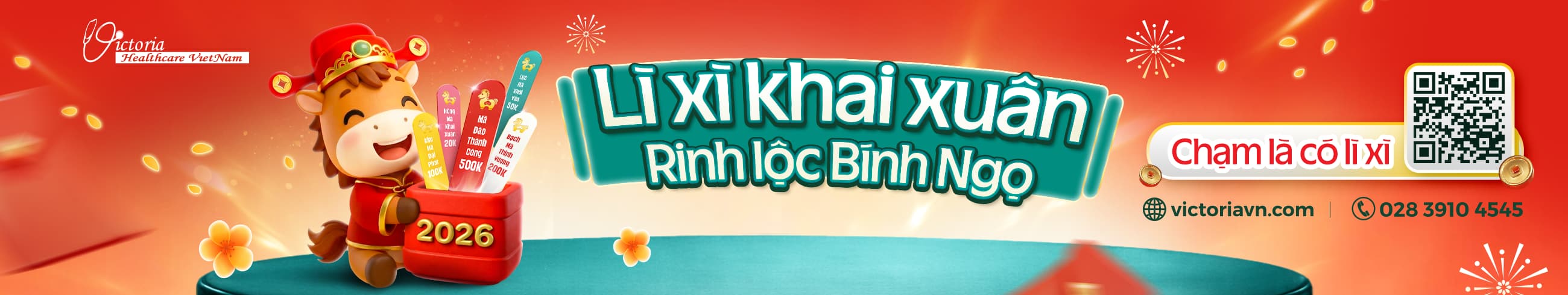 Slider Lì Xì Bính Ngọ 2026