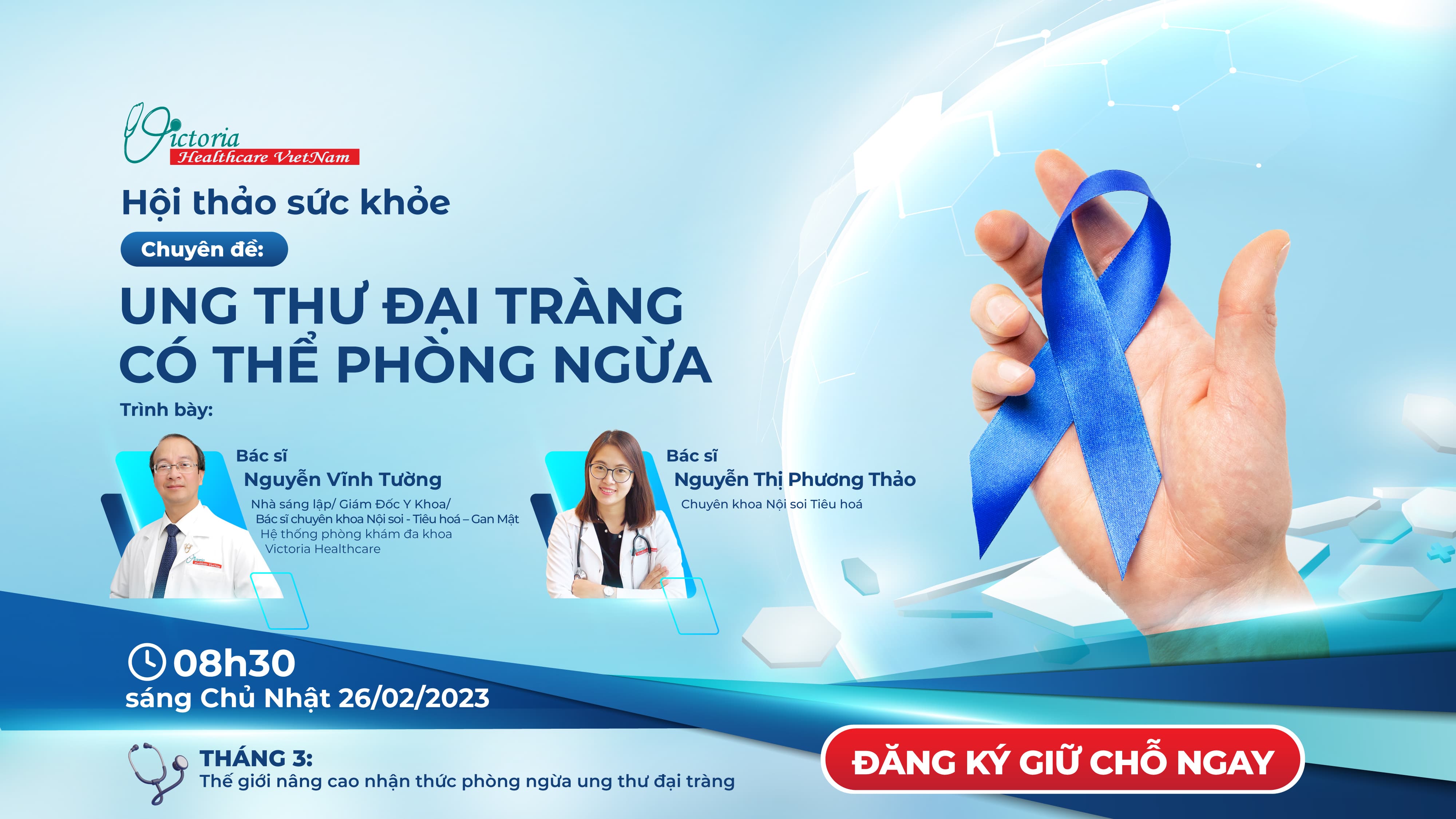 BS-NGUYỄN VĨNH TƯỜNG Hội thảo UT Đại Tràng Có Thể Phòng Ngừa