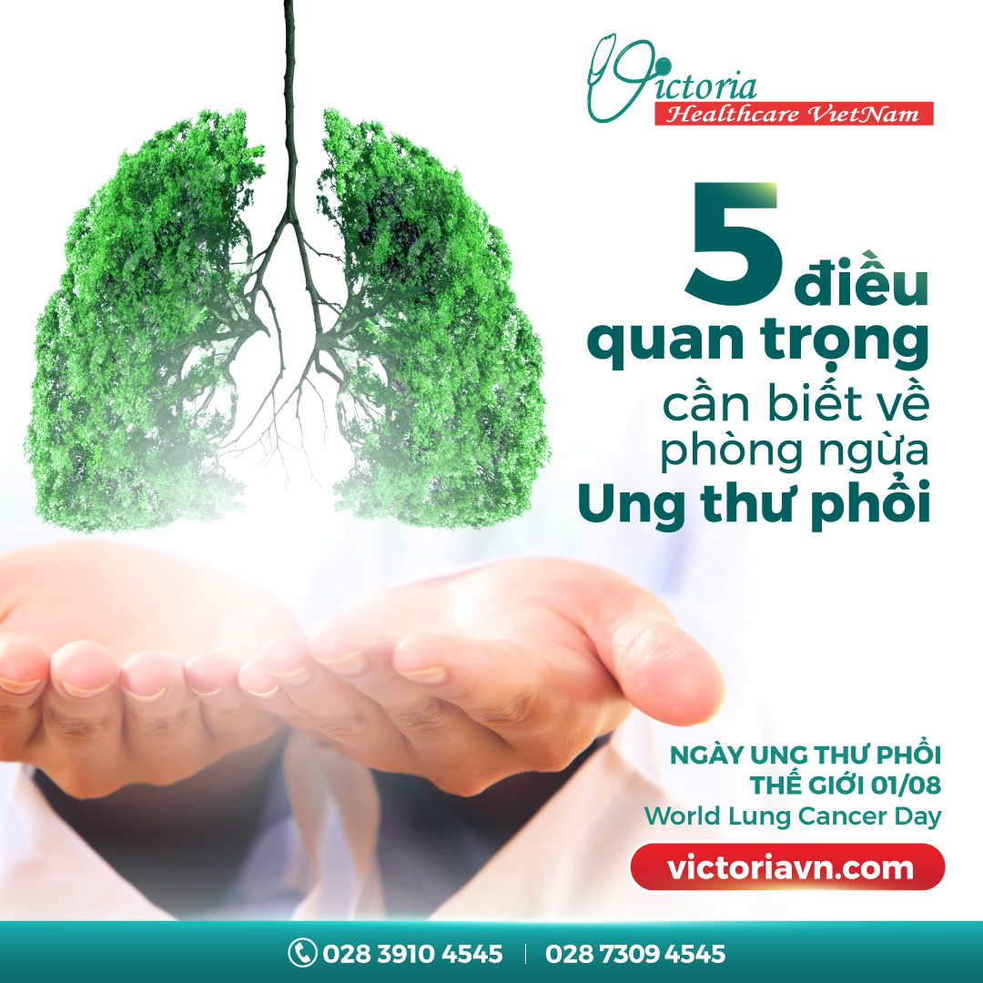 05 ĐIỀU QUAN TRỌNG CẦN BIẾT VỀ PHÒNG NGỪA UNG THƯ PHỔI