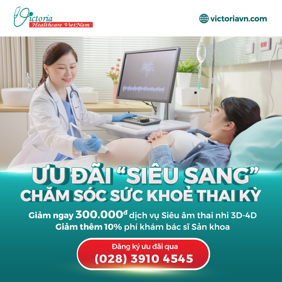 ƯU ĐÃI CHĂM SÓC SỨC KHỎE THAI KỲ VỚI SIÊU ÂM 3D-4D