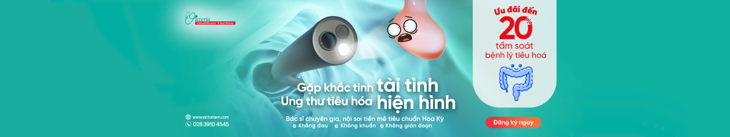 Gặp khắc tinh tài tình, ung thư tiêu hóa hiện hình