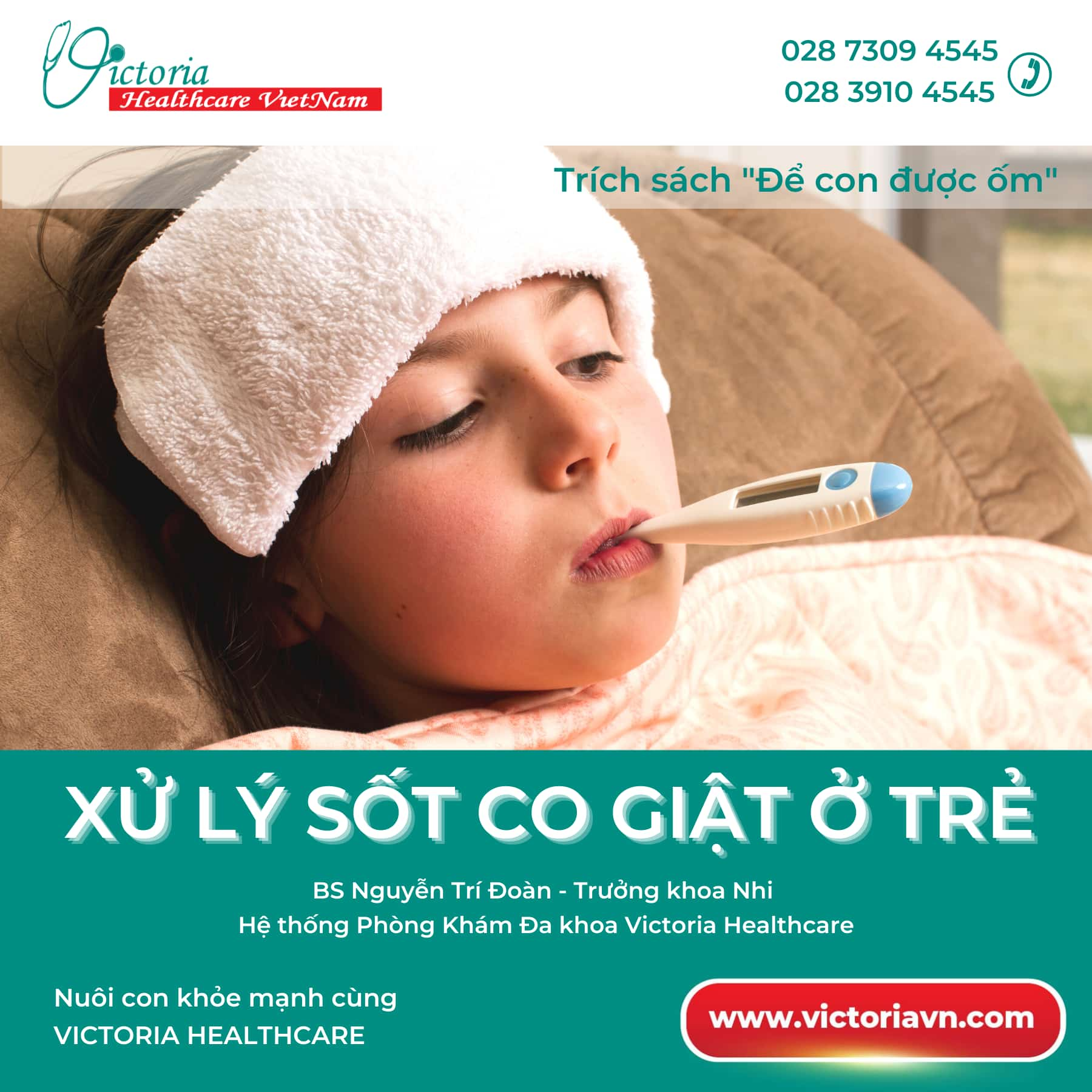 SỐT CO GIẬT Ở TRẺ – XỬ LÝ THẾ NÀO ?