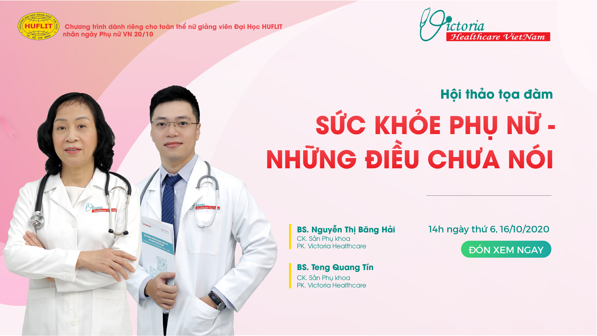 TỌA ĐÀM CHUYÊN ĐỀ SỨC KHỎE: “SỨC KHỎE PHỤ NỮ - NHỮNG ĐIỀU CHƯA NÓI”