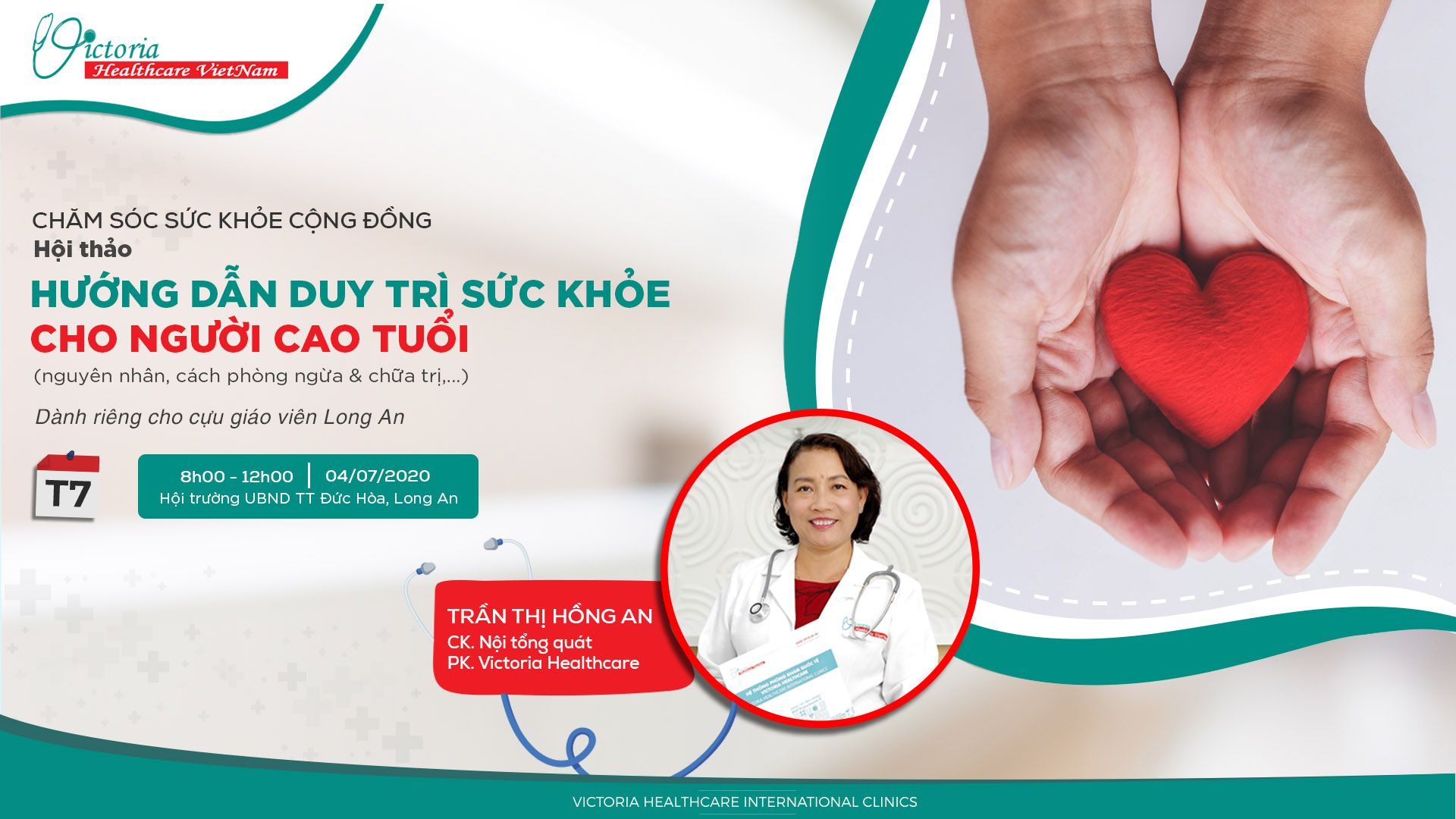 Hội thảo: Hướng Dẫn Duy Trì Sức Khỏe Cho Người Cao Tuổi