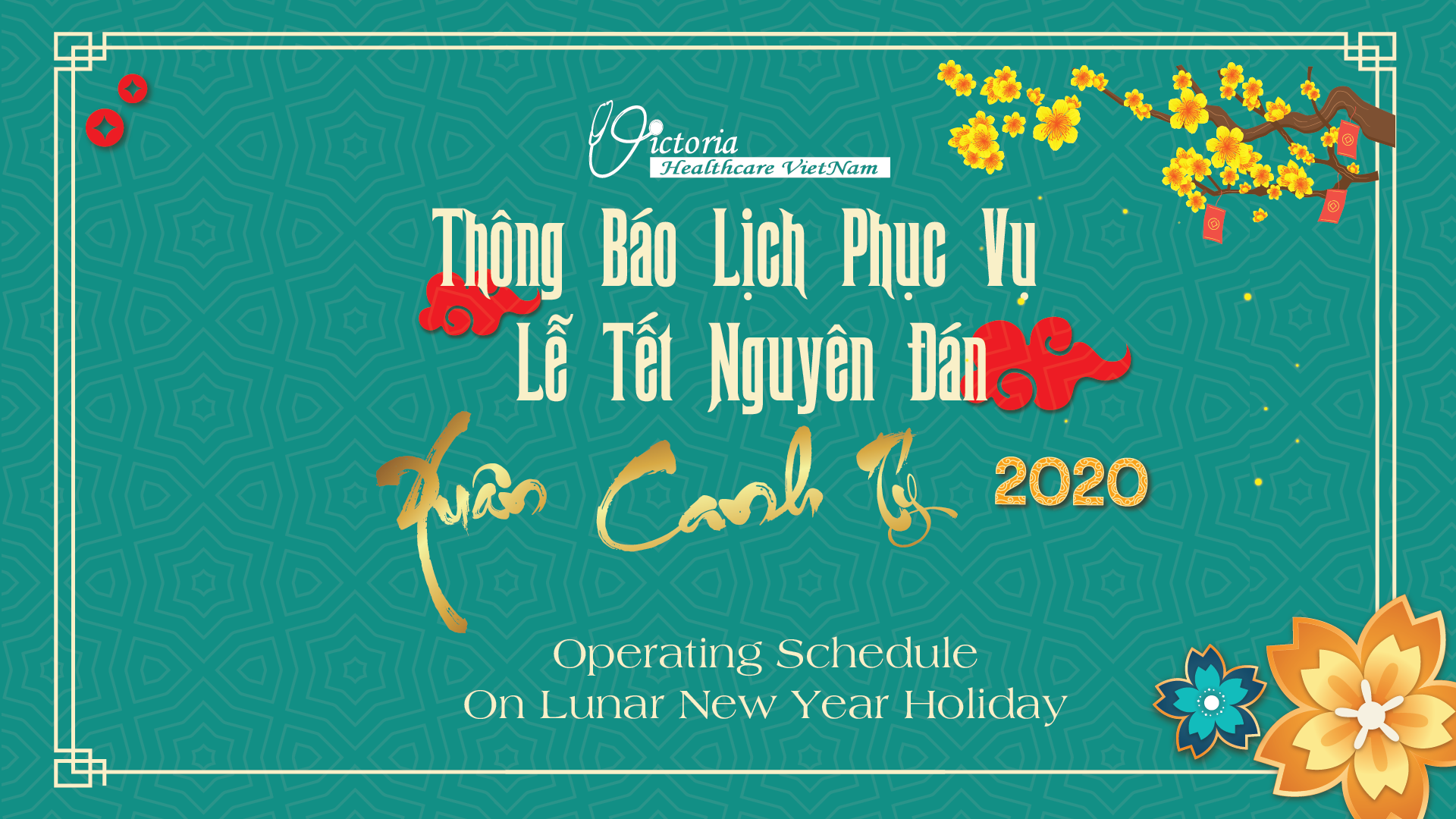 Lịch Làm Việc & Phí Dịch Vụ Trong Dịp Tết Nguyên Đán Canh Tý 2020