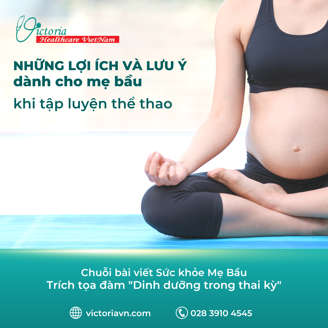 LỢI ÍCH VÀ LƯU Ý KHI TẬP LUYỆN THỂ THAO CHO MẸ BẦU