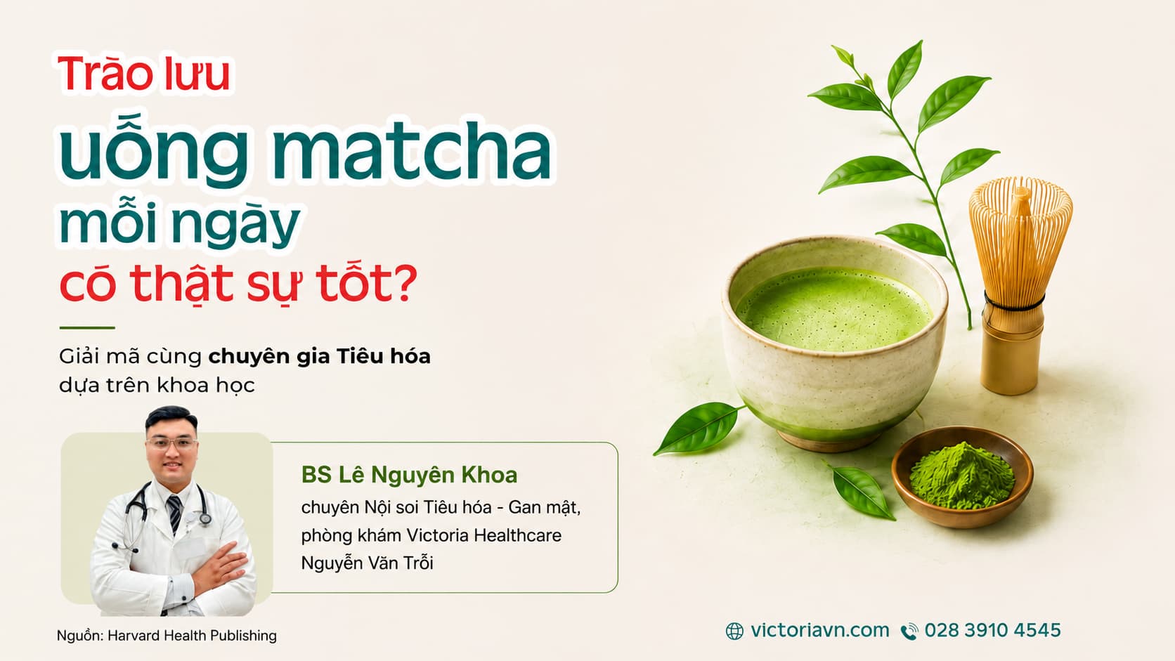 TRÀO LƯU UỐNG MATCHA MỖI NGÀY CÓ THỰC SỰ TỐT?
