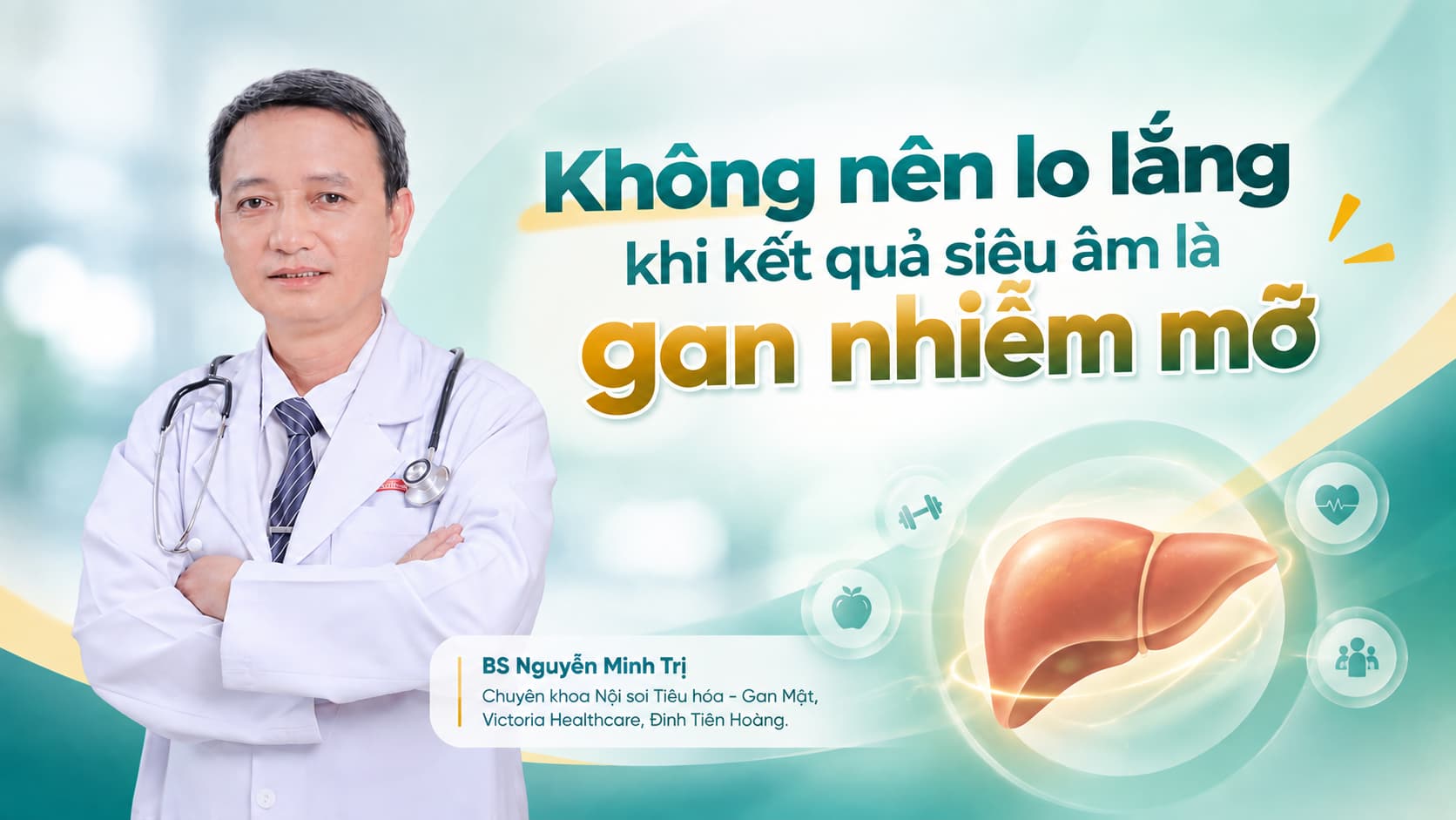 KHÔNG NÊN LO LẮNG KHI KẾT QUẢ SIÊU ÂM LÀ GAN NHIỄM MỠ