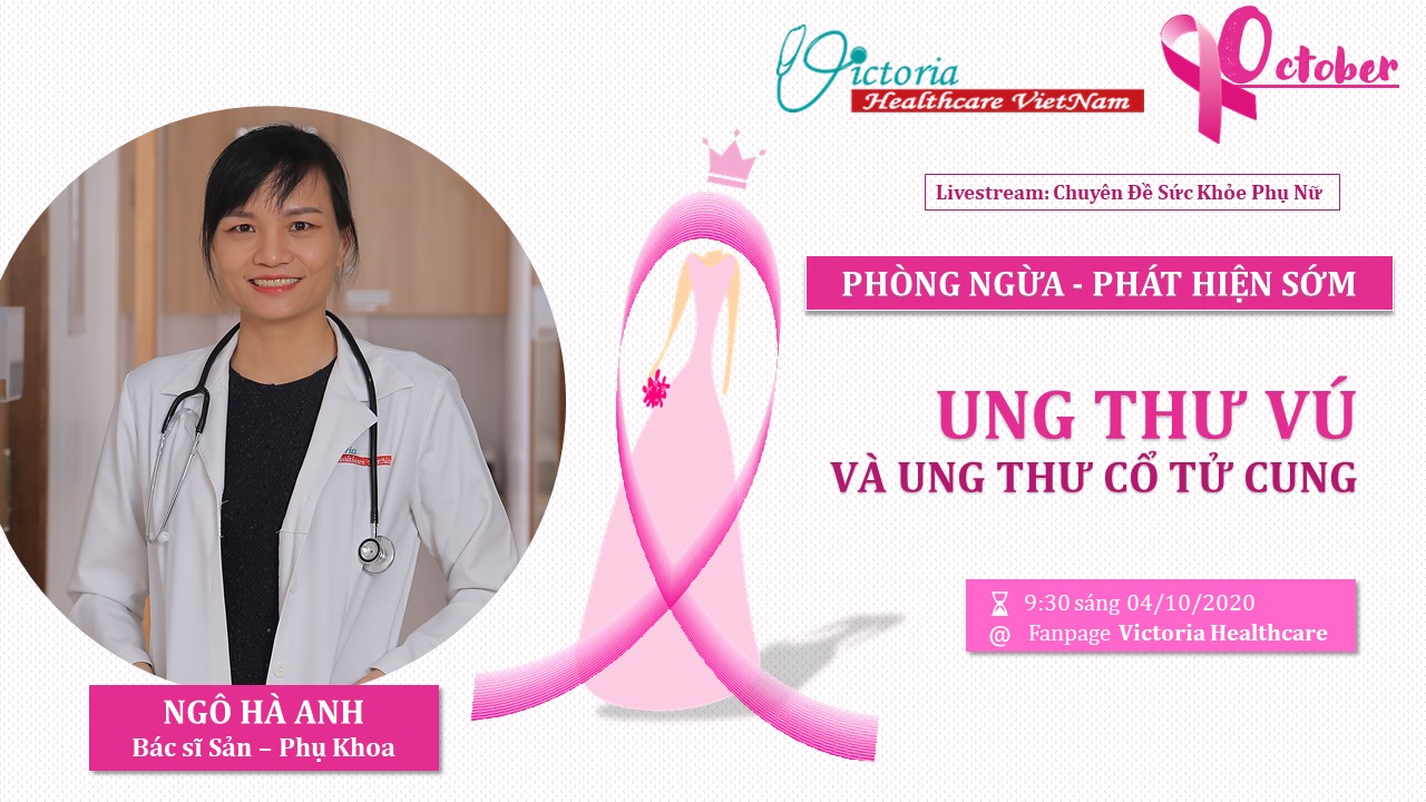 PHÒNG NGỪA & PHÁT HIỆN SỚM UNG THƯ VÚ, UNG THƯ CỔ TỬ CUNG