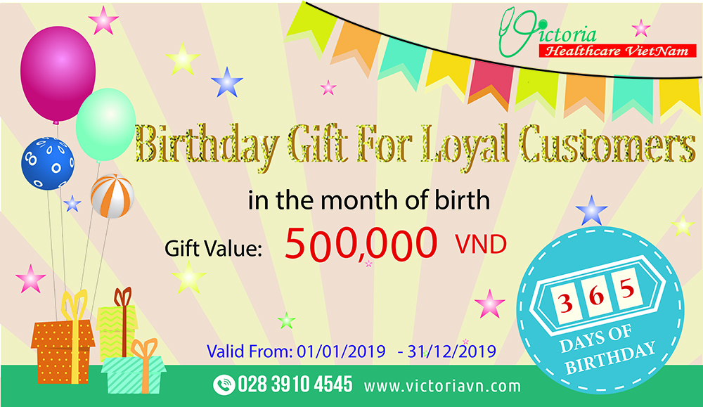 [365 Days Of Birthday] BIRTHDAY GIFT FOR LOYAL CUSTOMERS