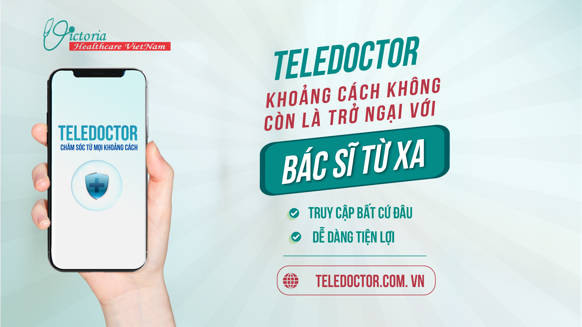 TẠI SAO CẦN DỊCH VỤ TELEDOCTOR - CHĂM SÓC TỪ XA?