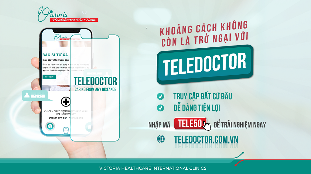 KHOẢNG CÁCH KHÔNG CÒN LÀ TRỞ NGẠI VỚI TELEDOCTOR