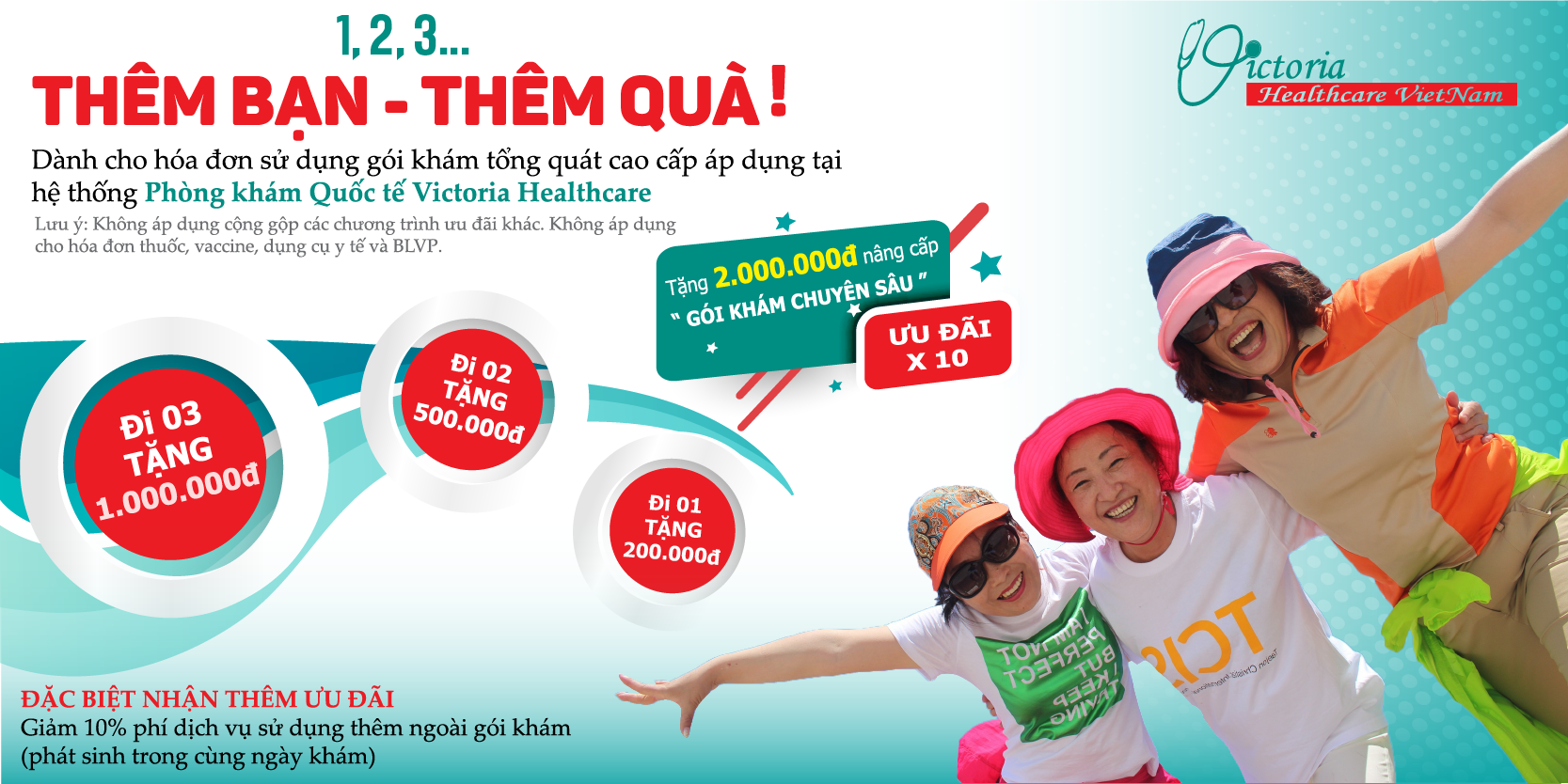 1, 2, 3: THÊM BẠN - THÊM QUÀ! 