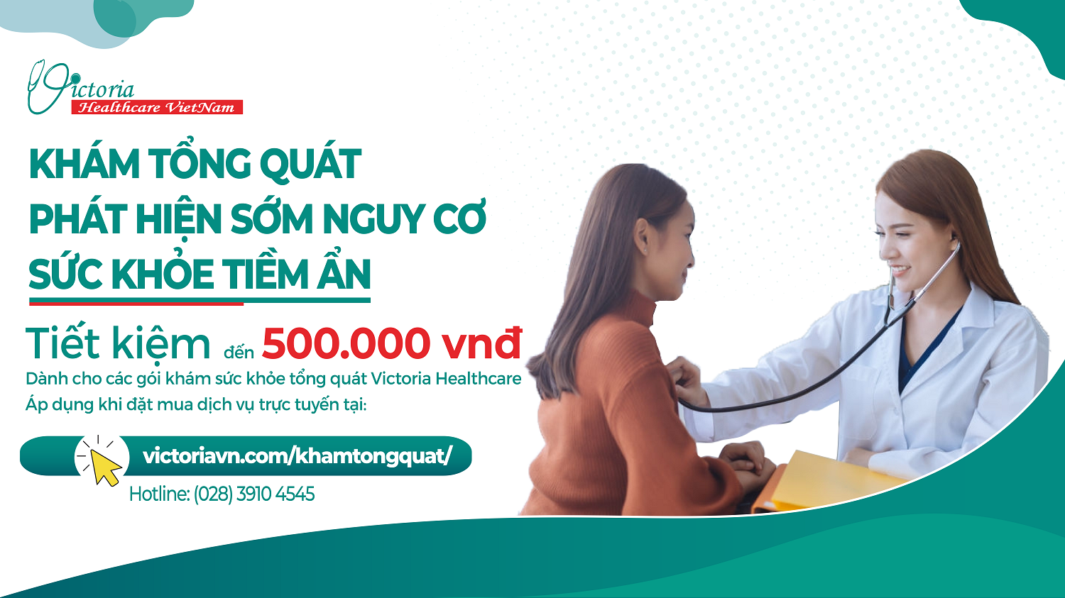 PHÁT HIỆN KỊP THỜI NGUY CƠ SỨC KHỎE TIỀM ẨN HÃY LÊN LỊCH KIỂM TRA SỨC KHỎE TỔNG QUÁT ÍT NHẤT MỖI NĂM MỘT LẦN